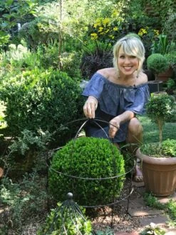 Jardin Bird Cage Support, 26" -Green Works Shop 39 520 02IN tif