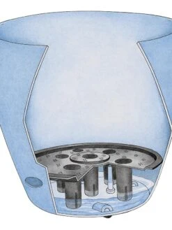 Viva Round Self-Watering Rolling Planter, 14" Diameter -Green Works Shop 39325 002 tif