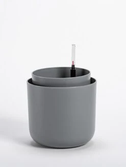 Tolita Recycled Self-Watering Flower Pot, 8" Diameter -Green Works Shop 3 4 crop 8612965 08V tif