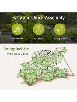 Large Cucumber Trellis -Green Works Shop 8587082 product details