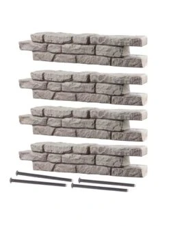 Rock Lock Interlocking Garden System, Straight Sets -Green Works Shop 8588324 01V