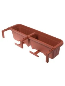 Adjustable Self-Watering Railing Planter, 32" -Green Works Shop 8592174TC 2003z tif