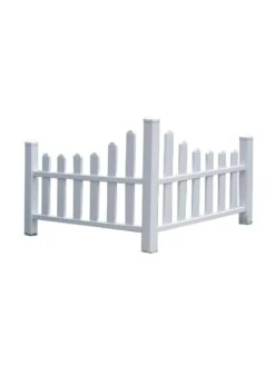 Country Corner Vinyl Picket Fence 7 Country Corner Vinyl Picket Fence -Green Works Shop 8593637 02v