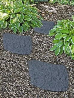 Recycled Rubber Flagstone Stepping Stone -Green Works Shop 8594282 001V tif