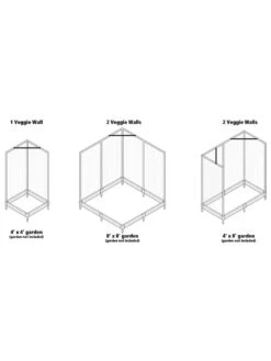 Stack & Extend Veggie Wall -Green Works Shop 8595683 03V 3 4