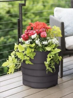 Gardener’s Victory Self-Watering Patio Planter -Green Works Shop 8598395 88593 tif