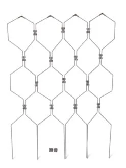 Gardener's Vertex Lifetime Pepper And Eggplant Cage -Green Works Shop 8598426 10119 tif