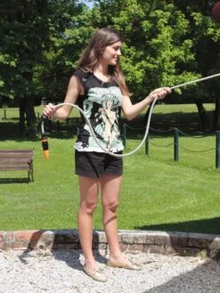 G.F. Italia Wall Mounted 100' Hose And Automatic Reel -Green Works Shop 8598485 01V tif