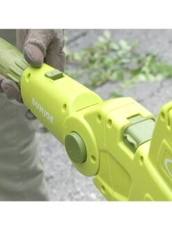 Sun Joe® Electric Telescoping Pole Hedge Trimmer, 4 Amp -Green Works Shop 8599169 02v