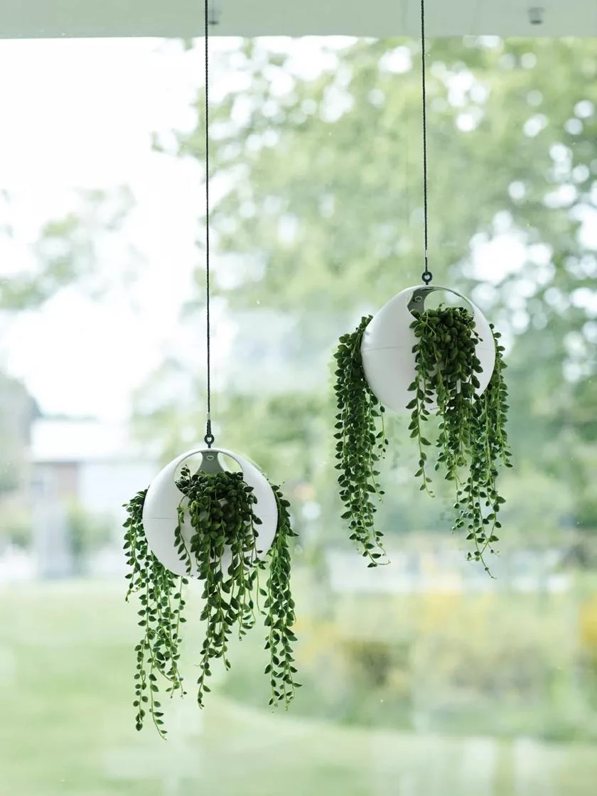 Exaco Euro Hanging Planters, Set Of 2 3 Exaco Euro Hanging Planters, Set Of 2