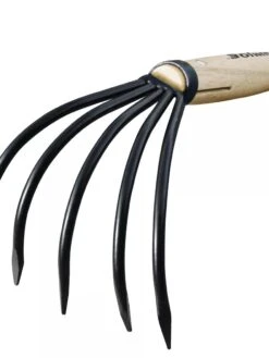 Nisaku Japanese Stainless Steel Garden Claw Rake And Cultivator -Green Works Shop 8599186 03V tif