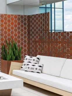 Veradek 2-Panel Privacy Screen Set, Quadra -Green Works Shop 8599207 06V tif