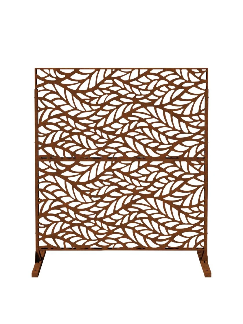 Veradek 2-Panel Privacy Screen Set, Flowleaf 9 Veradek 2-Panel Privacy Screen Set, Flowleaf - Image 7