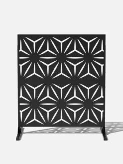 Veradek 2-Panel Privacy Screen Set, Star -Green Works Shop 8599214 13v