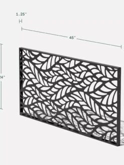 Veradek Flowleaf Privacy Screen Panel 12 Veradek Flowleaf Privacy Screen Panel -Green Works Shop 8599222 08V tif