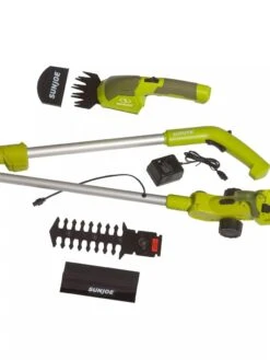 Sun Joe® HJ605CC 2-In-1 Cordless Telescoping Grass Trimmer -Green Works Shop 8599426 07V tif