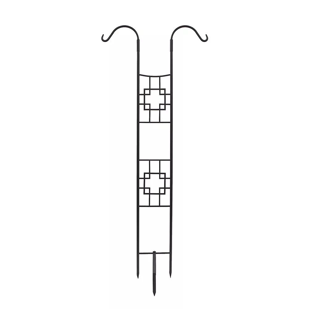 Achla Designs Square-on-Squares Double Pole Trellis 4 Achla Designs Square-on-Squares Double Pole Trellis - Image 2