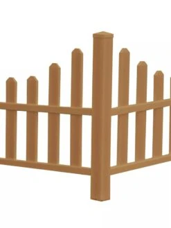 Country Corner Composite Picket Fence 7 Country Corner Composite Picket Fence -Green Works Shop 8599773 02V tif