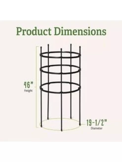 Titan Tomato Cages, Set Of 3 12 Titan Tomato Cages, Set Of 3 -Green Works Shop 8599861 1