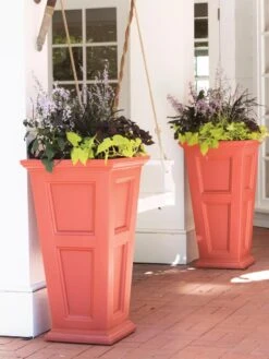 Fairfield Self-Watering Tall Patio Planters, 34” -Green Works Shop 8600109 19748 tif