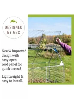 Chicken Wire Crop Coop -Green Works Shop 8609080 3