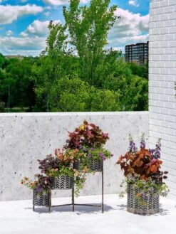 Galvanized Grow Bag Planter 12" -Green Works Shop 8609180 0344 tif 1