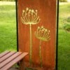 Queen Anne's Lace Corten Steel Screen -Green Works Shop 8609526 0515 tif