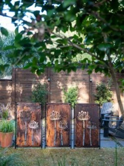 Queen Anne's Lace Corten Steel Screen -Green Works Shop 8609526 6301 tif