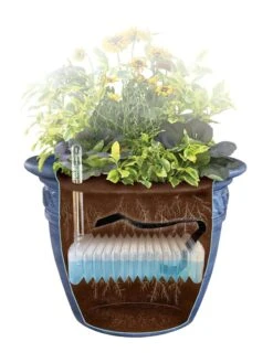Cortina Self-Watering Planters -Green Works Shop 8610250 SWInsert art Cortina fade tif