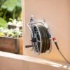 Mounted Lifetime Garden Hose Reel -Green Works Shop 8610298 9797 tif