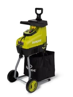 Sun Joe CJ603E 1.7 Inch Cutting Diameter Electric Silent Wood Chipper/Shredder | 15-Amp -Green Works Shop 8610486 3877 tif
