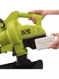 Sun Joe 24V-X2-BVM143 48-Volt ION+ Cordless Blower Vacuum Mulcher Kit -Green Works Shop 8610664 04V