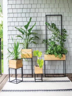Tartu Elevated Square Planters -Green Works Shop 8611007 022