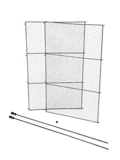 Tall Chicken Wire Critter Fence Extension Panel, Set Of 2 -Green Works Shop 8611021 1266 tif