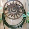 Rustic Sun Wall-Mount Garden Hose Hanger -Green Works Shop 8611025 9611 tif