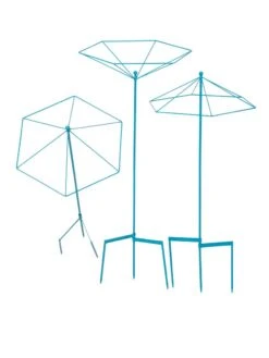 Parasol Plant Supports, Set Of 3 -Green Works Shop 8611129 3850 tif