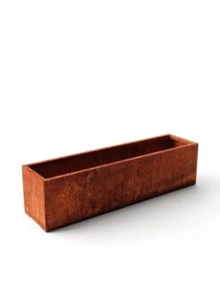 Veradek Metallic Series Corten Steel Window Box Planter, 36" -Green Works Shop 8611609 05V tif