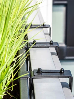 Veradek Metallic Series Railing Planters -Green Works Shop 8611610 01v