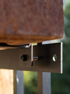 Veradek Metallic Series Corten Steel Railing Planters 12 Veradek Metallic Series Corten Steel Railing Planters -Green Works Shop 8611611 02v