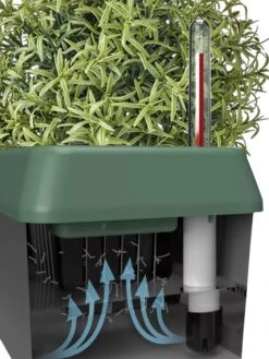 Provence Self-Watering Herb Planter -Green Works Shop 8611965 05V tif