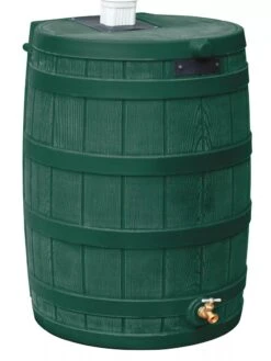 Rain Wizard 40 Gallon Rain Barrel -Green Works Shop 8612308 02V jpg