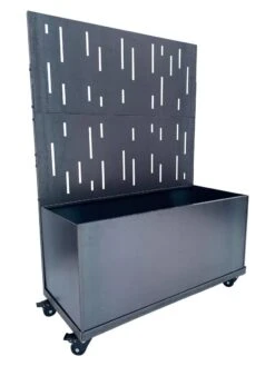 Nice Corten Trough Planters With Privacy Screen -Green Works Shop 8612382 01V png