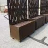 Nice Corten Trough Planters With Privacy Screen -Green Works Shop 8612382 02V jpg