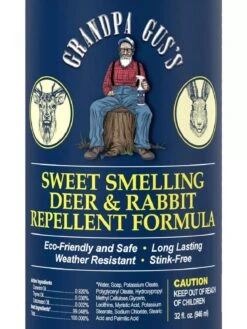 Grandpa Gus's Deer & Rabbit Repellent Spray -Green Works Shop 8612427 03V 3 4