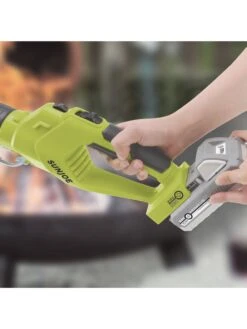 Sun Joe® 24-Volt 2.0Ah Cordless Elec. 1292-Degree Fire Starter, For Charcoal Grills -Green Works Shop 8612520 07v