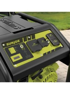 Sun Joe® 4,100/3,300-Running Watt Propane Powered Portable Generator W/24VBattery Starter -Green Works Shop 8612525 04v
