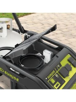 Sun Joe® 4,100/3,300-Running Watt Propane Powered Portable Generator W/24VBattery Starter -Green Works Shop 8612525 05v