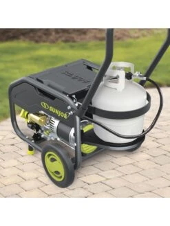 Sun Joe® 4,100/3,300-Running Watt Propane Powered Portable Generator W/24VBattery Starter -Green Works Shop 8612525 06v
