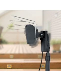 Sun Joe® 1500W Elec. Infrared OD Patio Heater, Adjust Ht. Range, W/Wall Bracket & Cover -Green Works Shop 8612532 06v