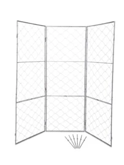Chicken Wire Pea Trellis -Green Works Shop 8612718 0050